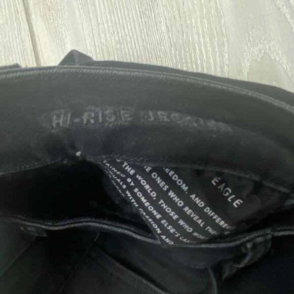 American Eagle Women's Black The Dream Jean Hi-Rise Jeggings Size 00 Short - Picture 5 of 12